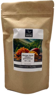 Mangostreifen – Sorte „Haden“ - getrocknet - Bio - Rohkostqualität