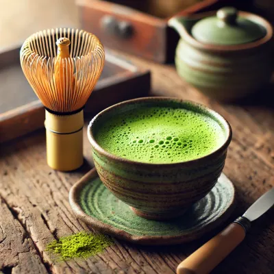 Japanischer Matcha - Ceremonial Grade - Shizuoka - 80 g - Bio - gemahlen