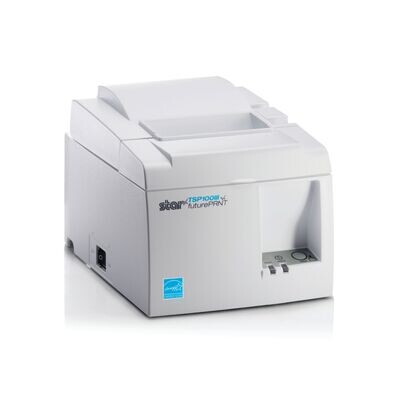 Star TSP143IIIBI2 ​Bluetooth Receipt Printer White