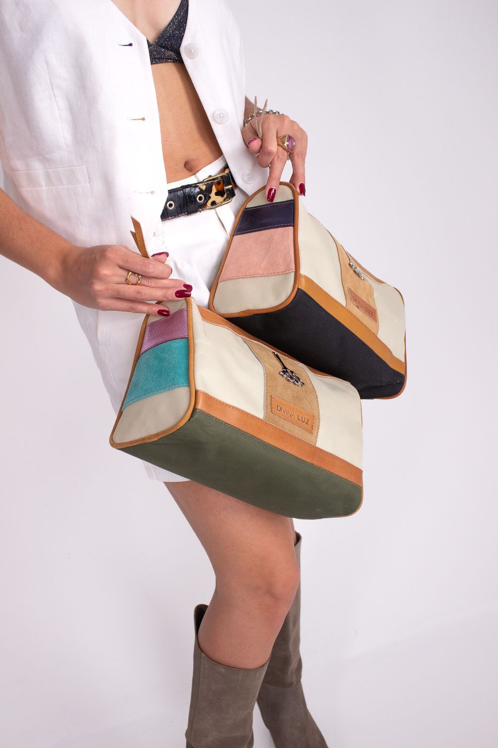 Necessaire XL - Crudo base verde