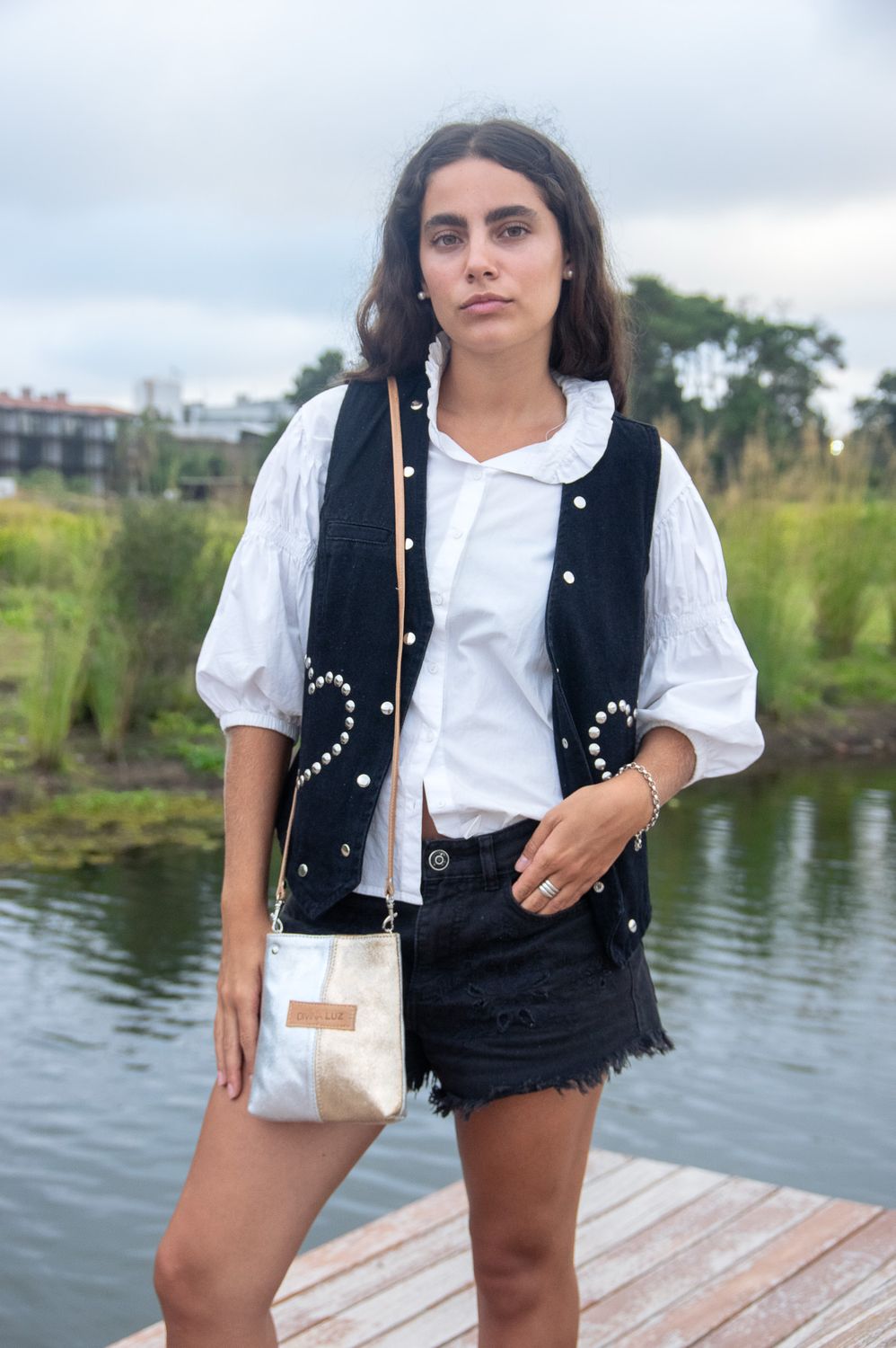 Cell Bag - Oro / Plata