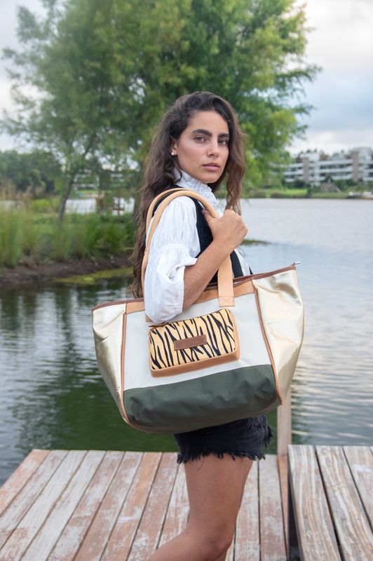 Bolso Finde - Dorado