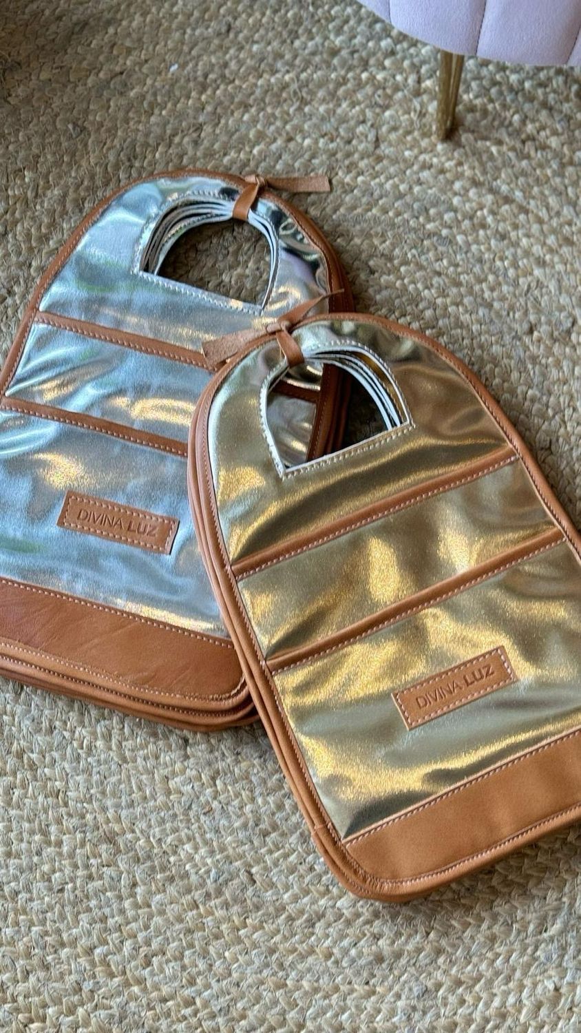 Trash bag metallic - Dorado