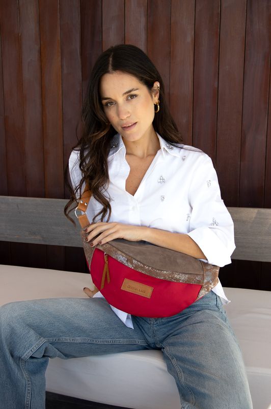 Riñonera Safari - Roja