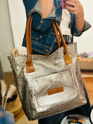 Bolso Vogue - Plata