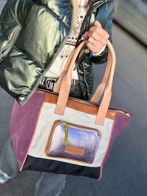 Bolso Finde - Violeta