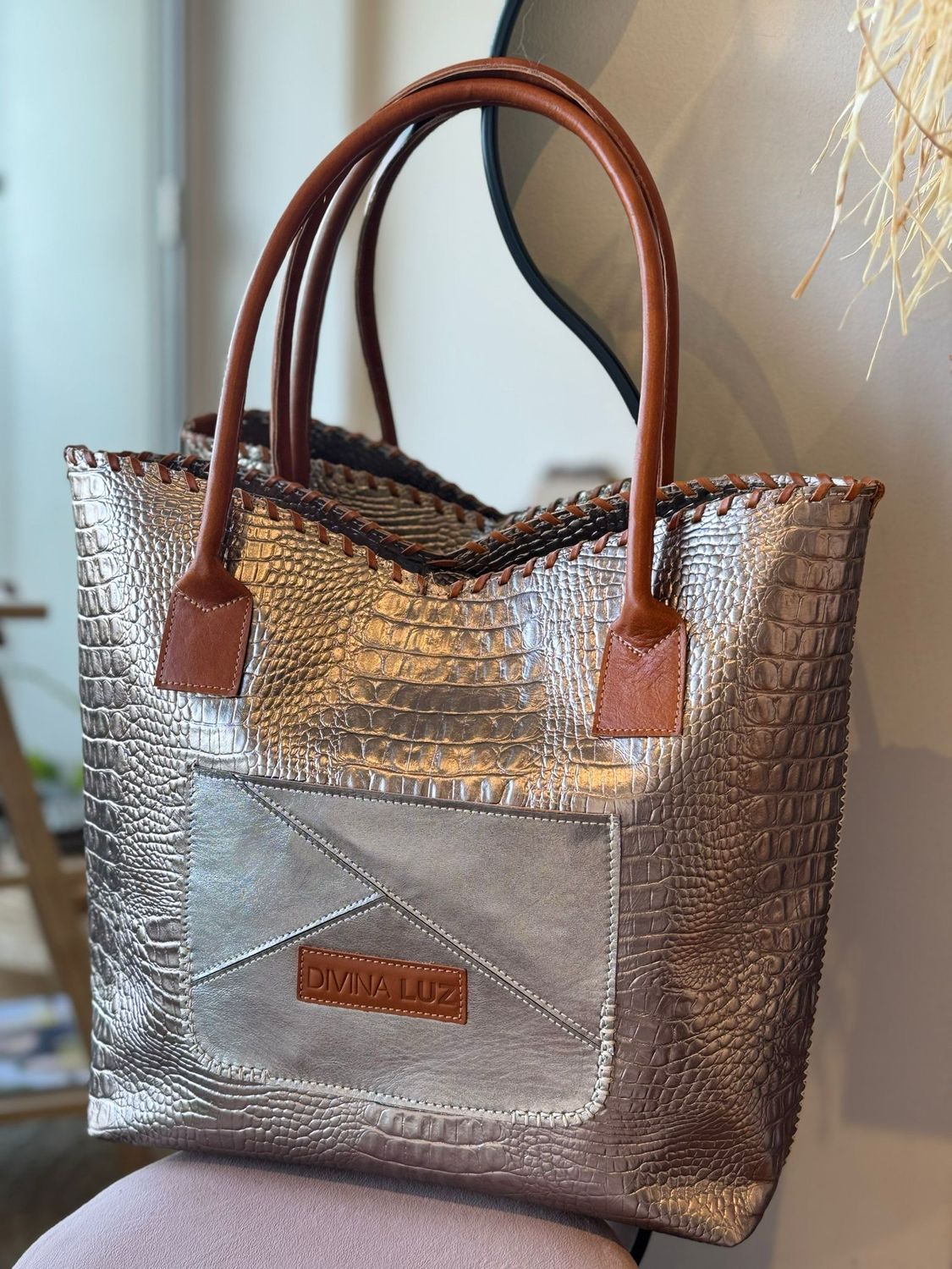 Bolso Vogue - Plata