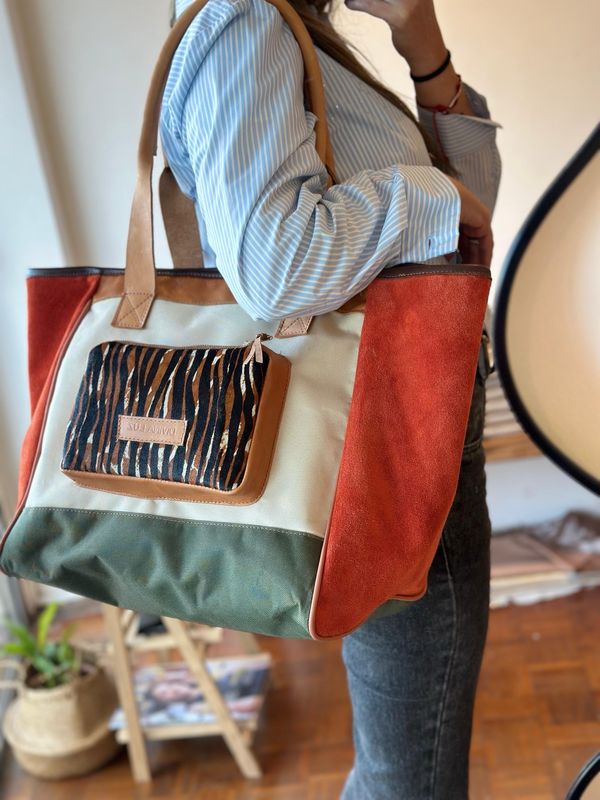 Bolso finde - Arcilla
