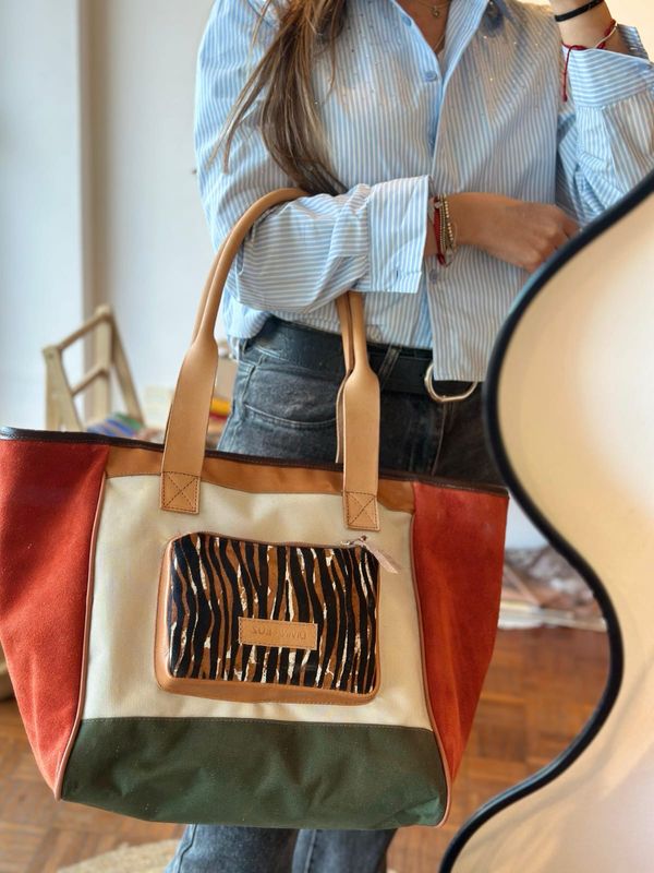 Bolso finde - Arcilla