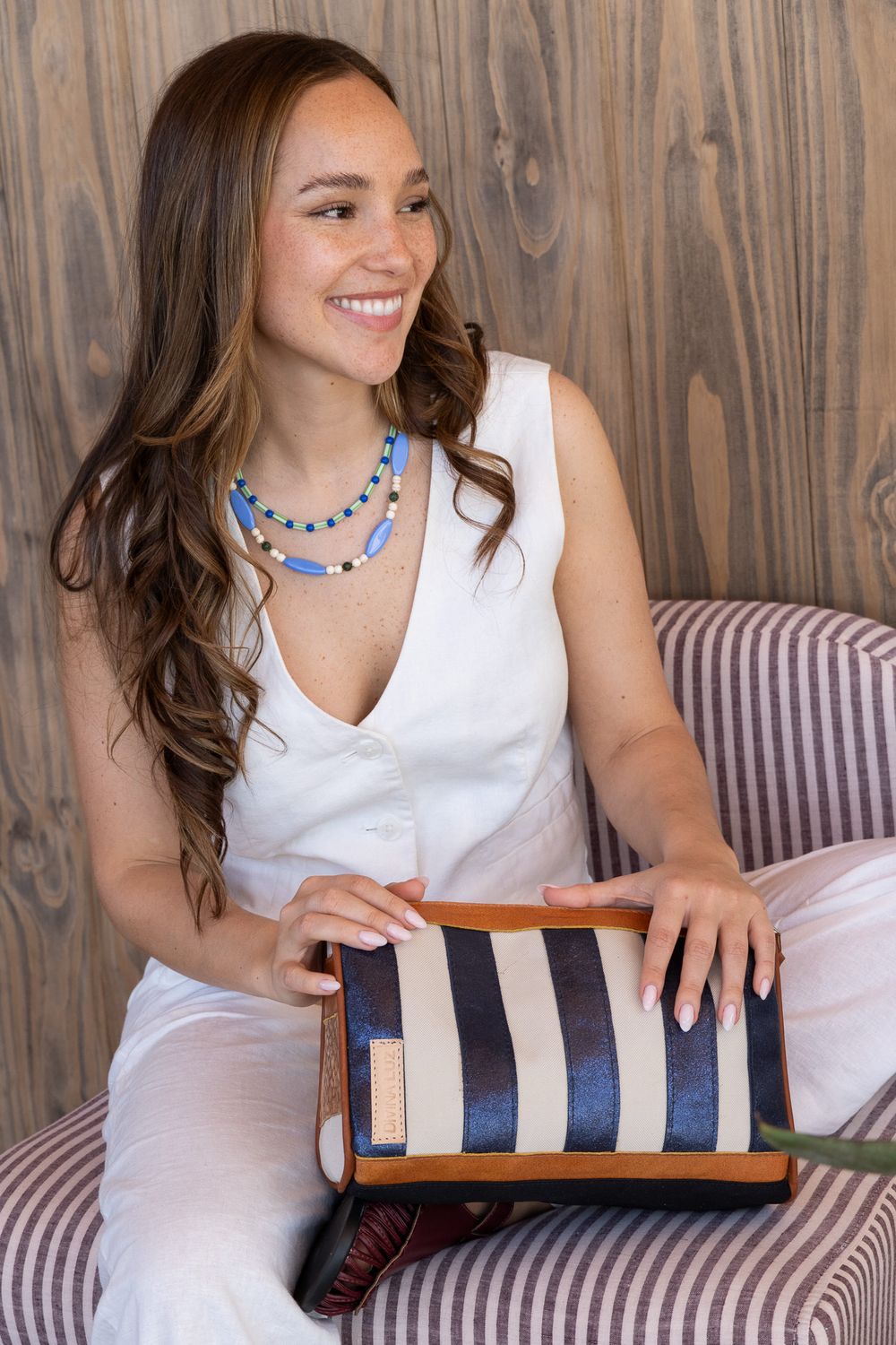 Necessaire Stripes - Azul