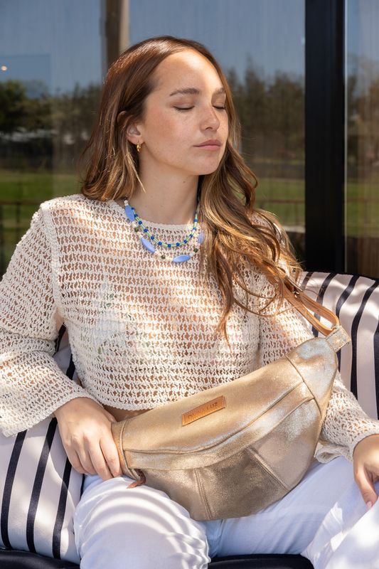 Riñonera XL - Dorada