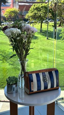 Necessaire Stripes Oriental - Azul