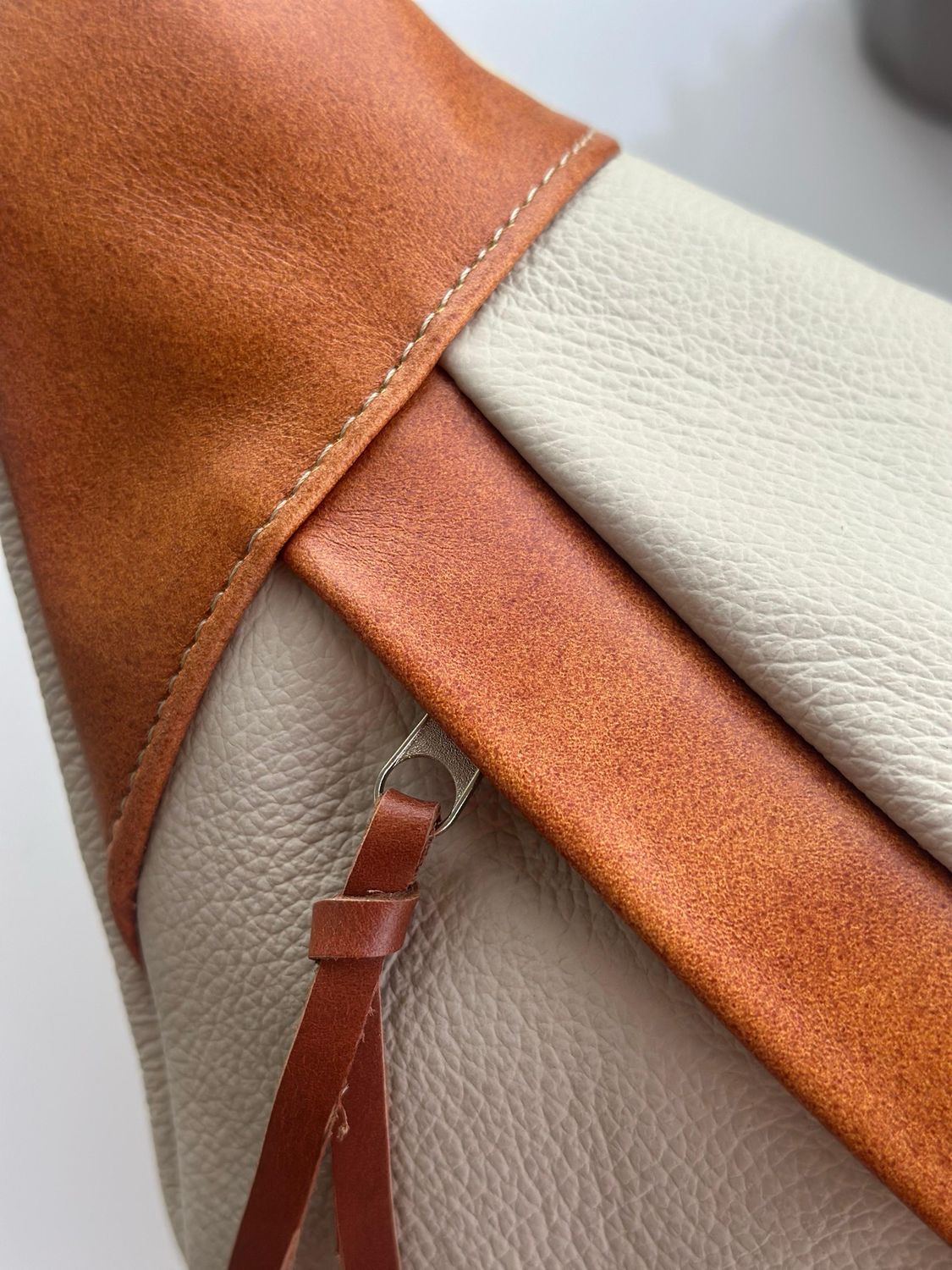 Riñonera XL - crudo / camel