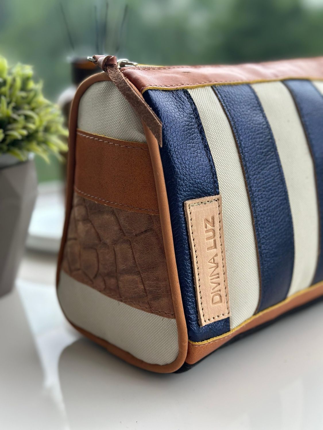 Necessaire Stripes - Azul