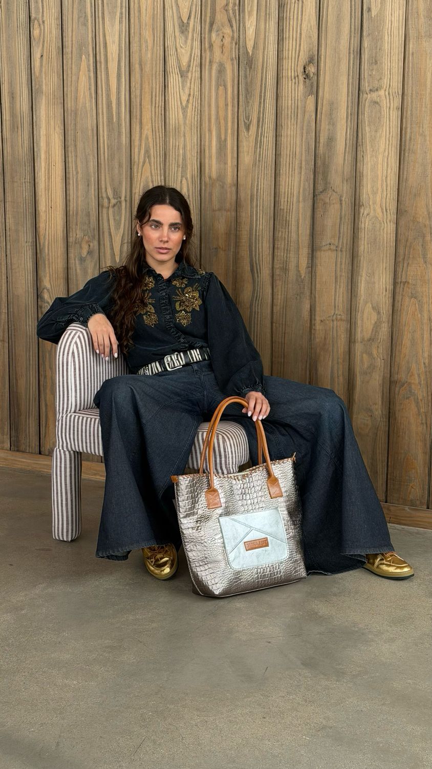 Bolso Vogue - Plata