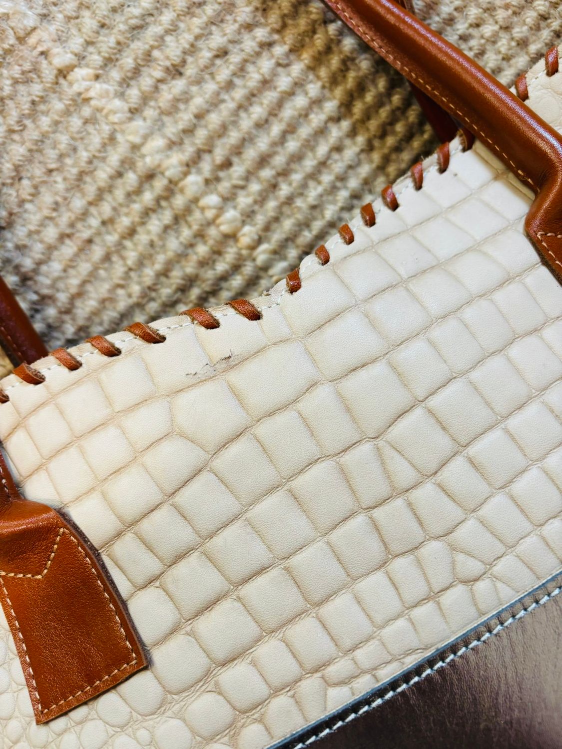 Bolso Vogue - Beige (con detalle)