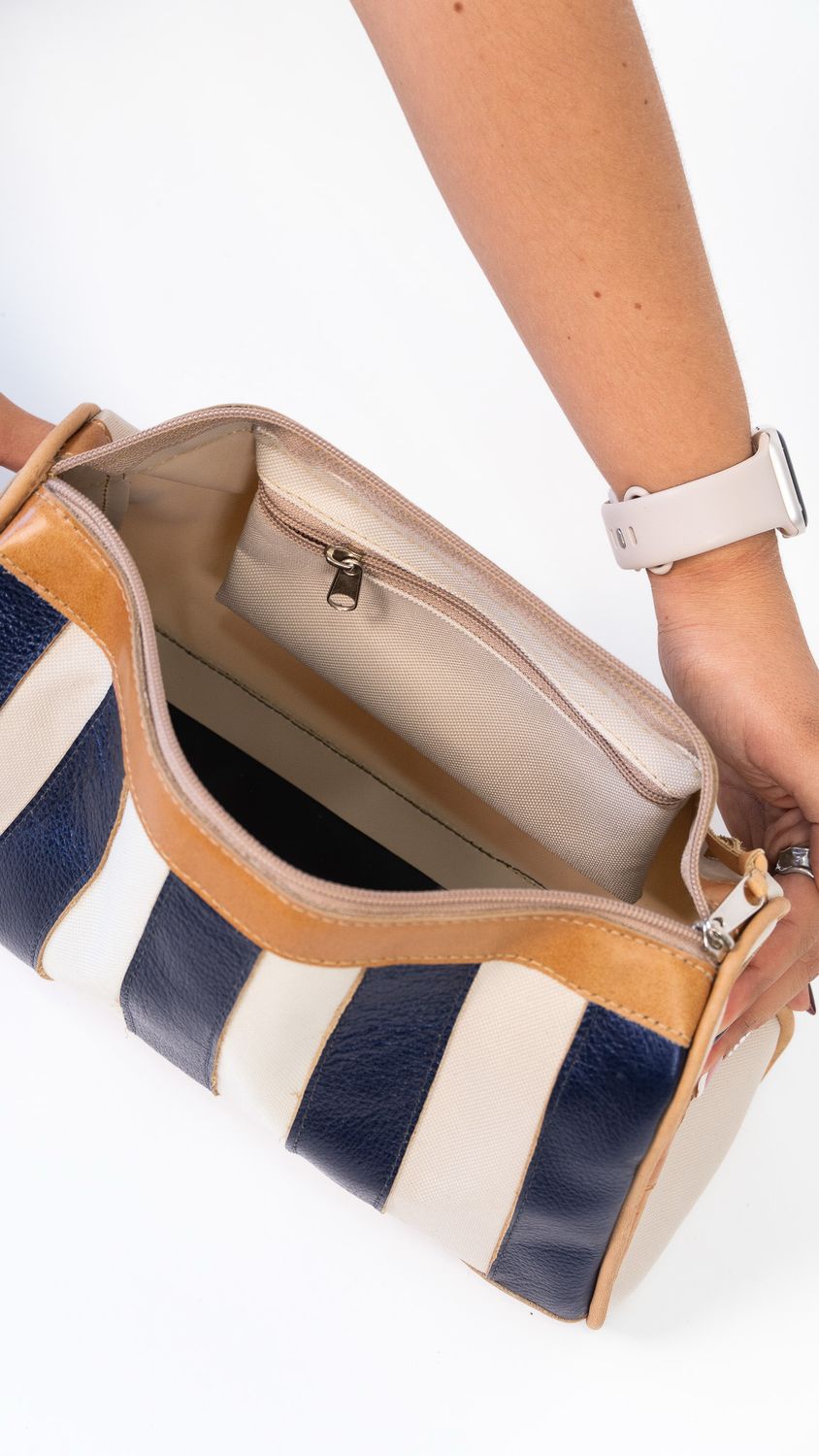 Necessaire Stripes - Azul