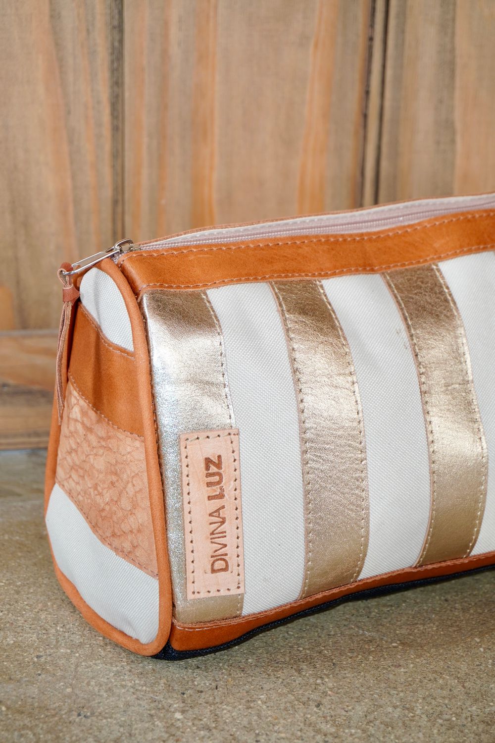 Necessaire Stripes - Oro