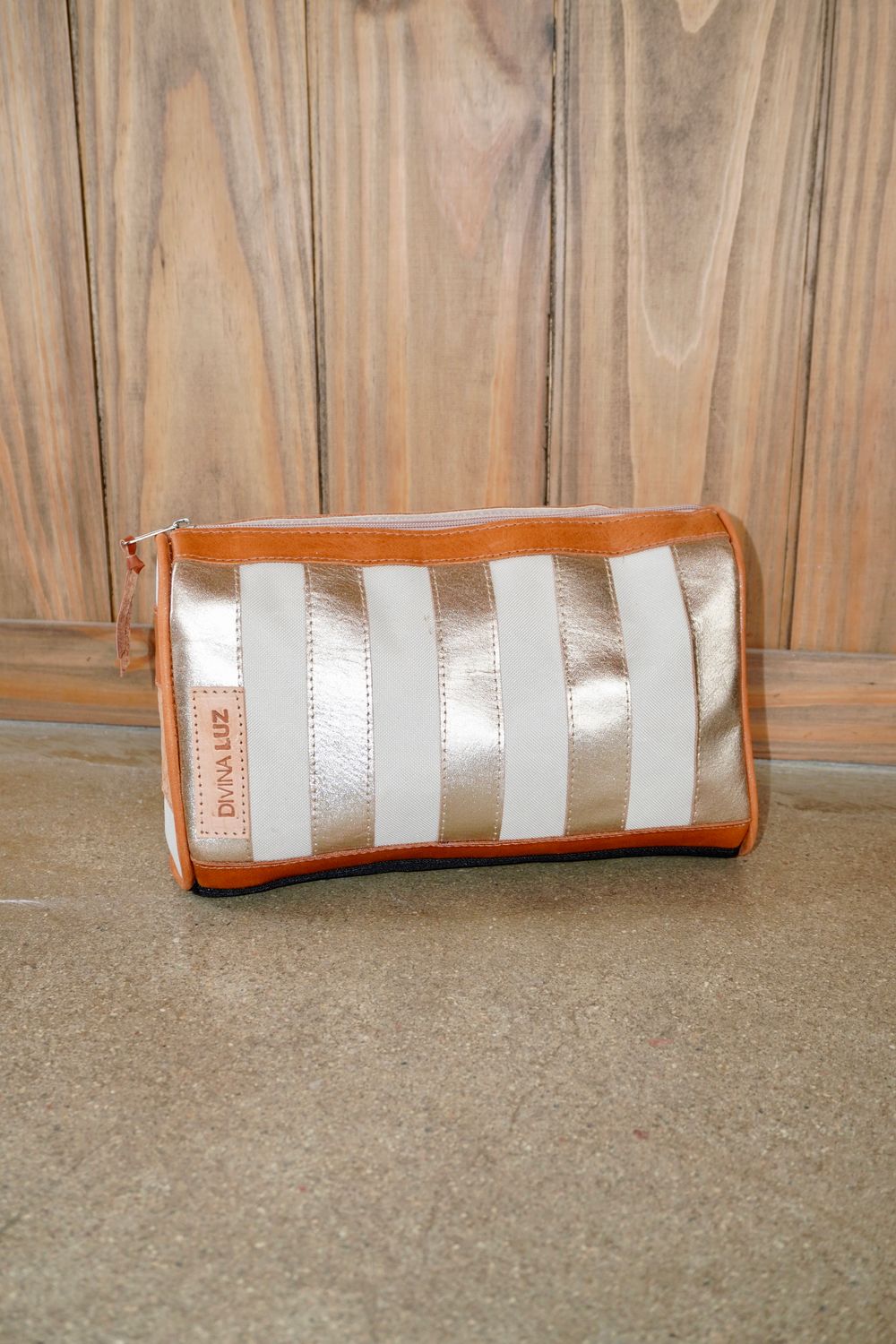 Necessaire Stripes - Oro