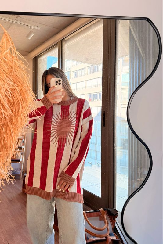 Sweater Sunset - Rojo