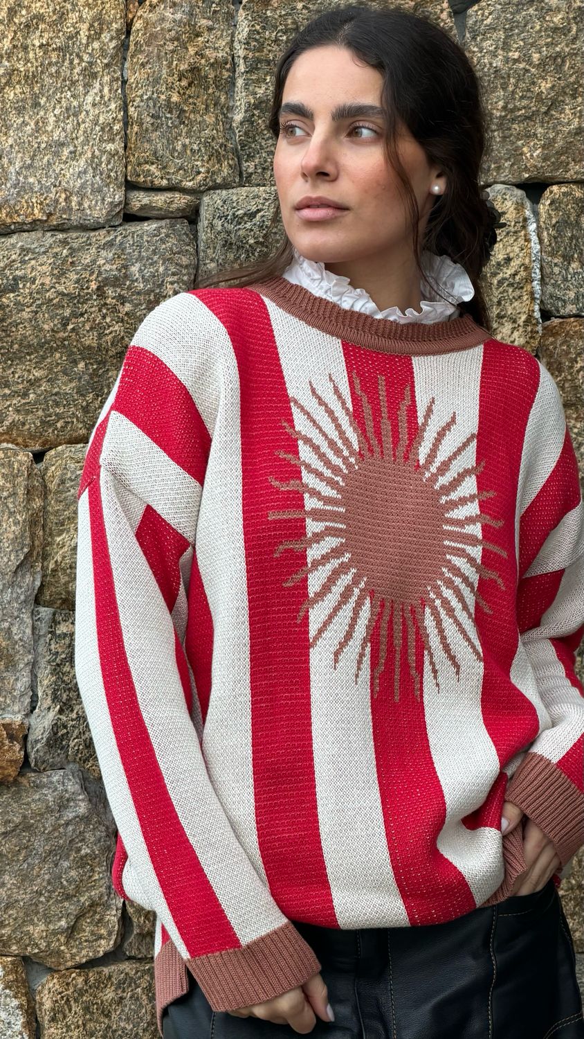 Buzo Sunset - Rojo