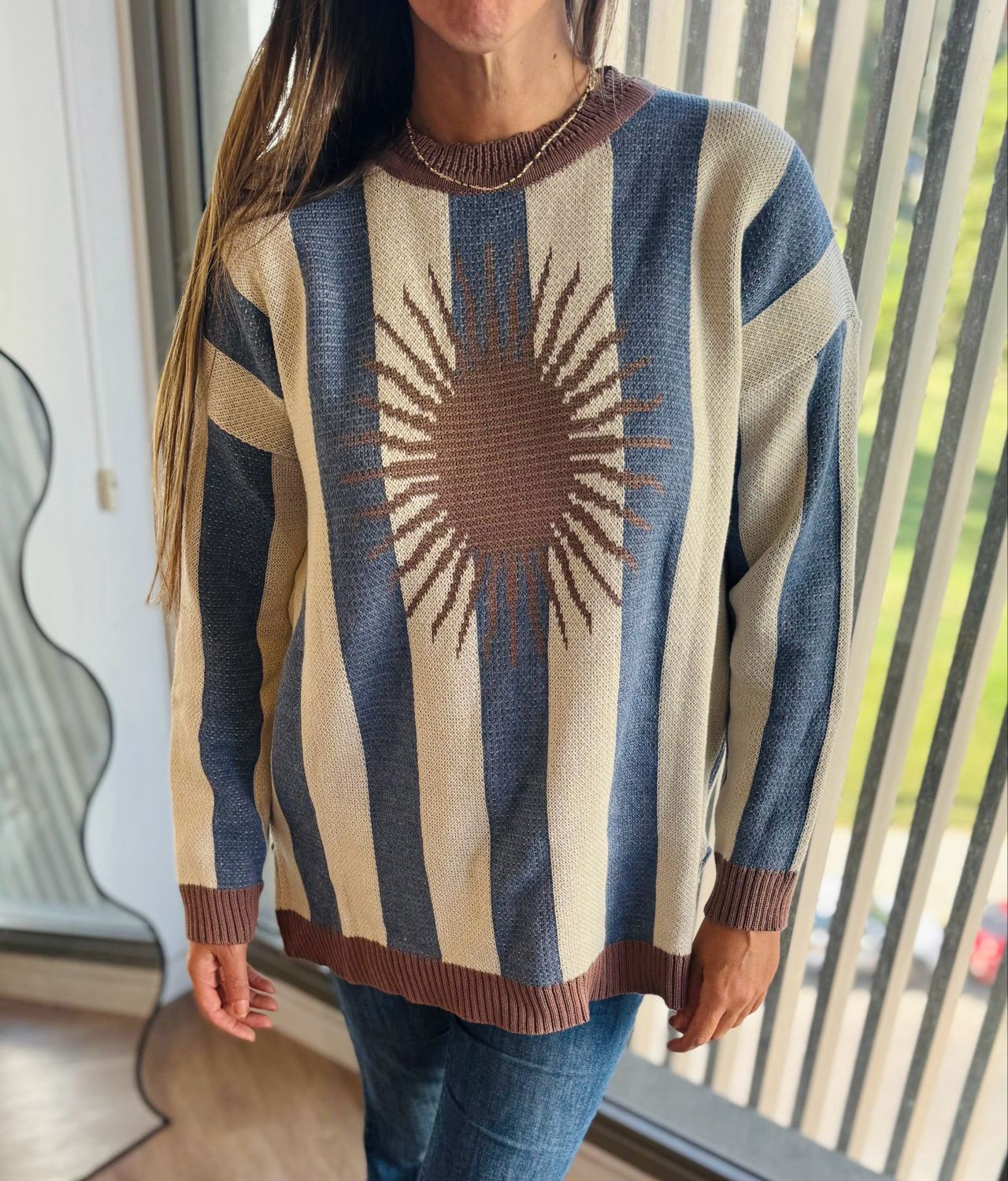 Sweater Sunset - Azul