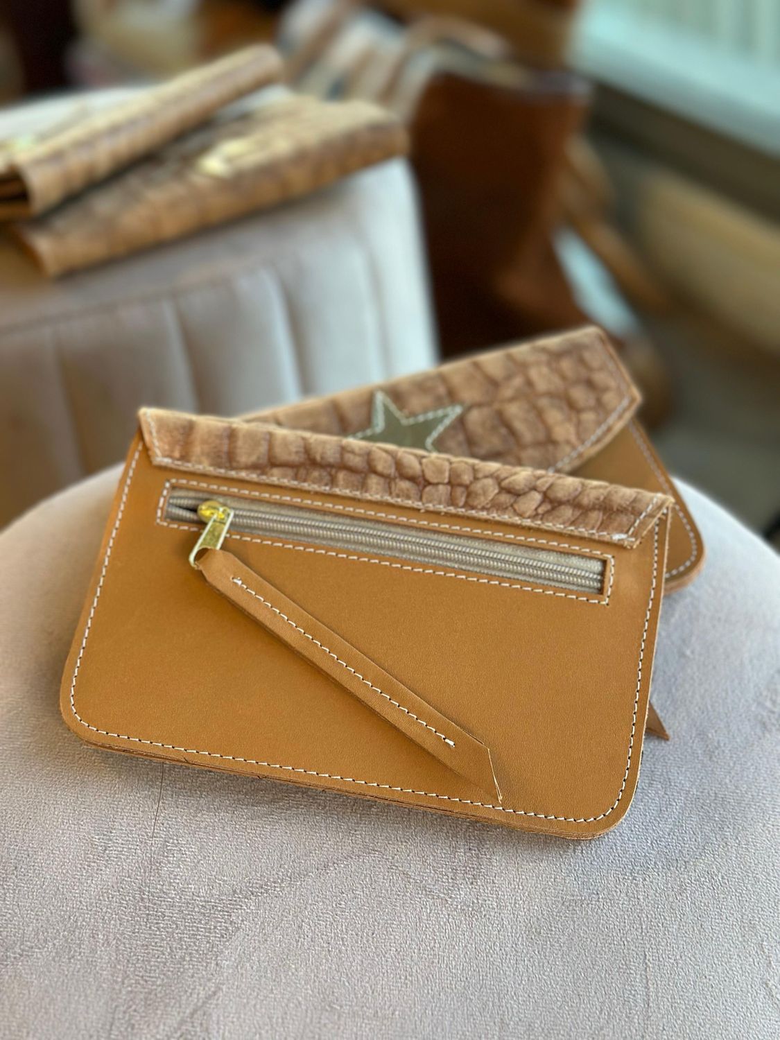 Bille Star - Oro / Camel