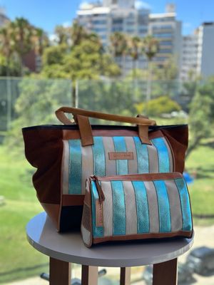 Set Stripes - Turquesa