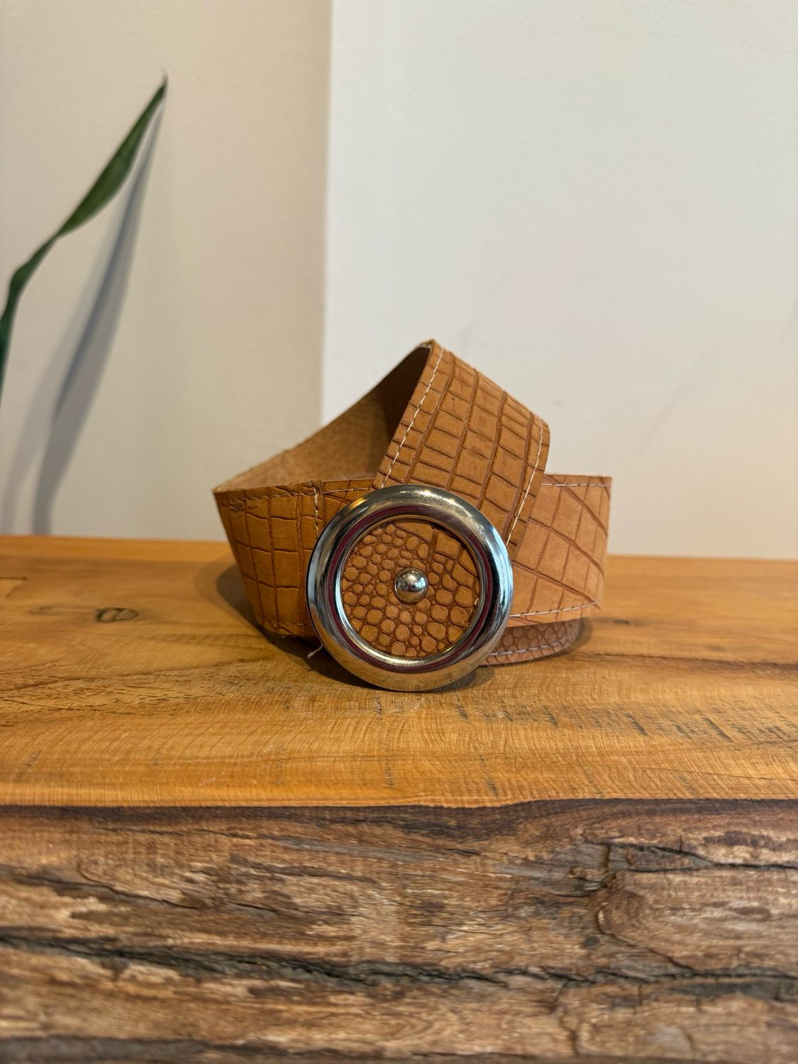 Cinto hebilla circular - T90