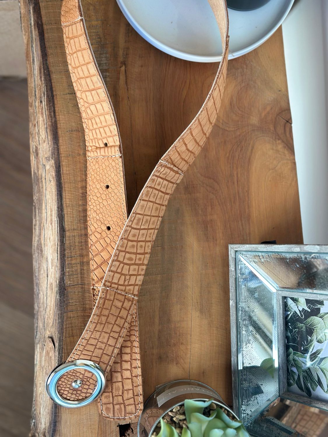 Cinto hebilla circular - T90