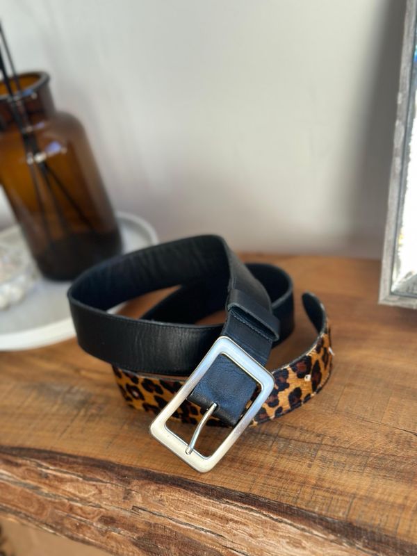 Cinto negro/print - T90