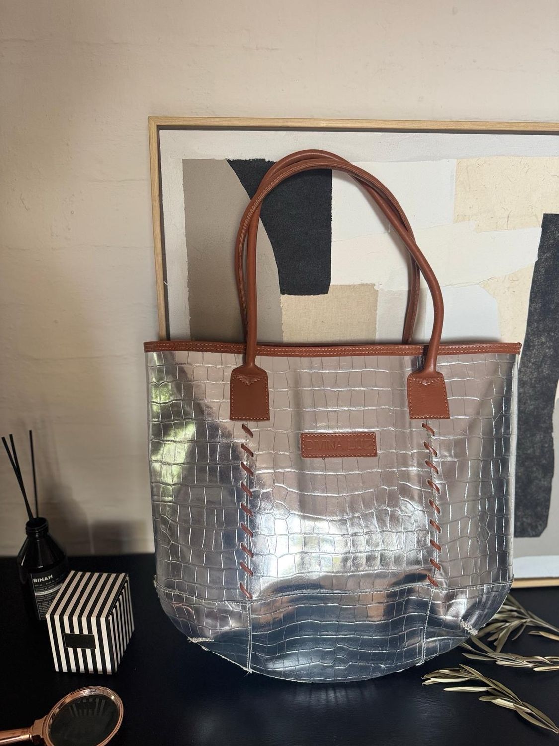 Bolso caetana Plata