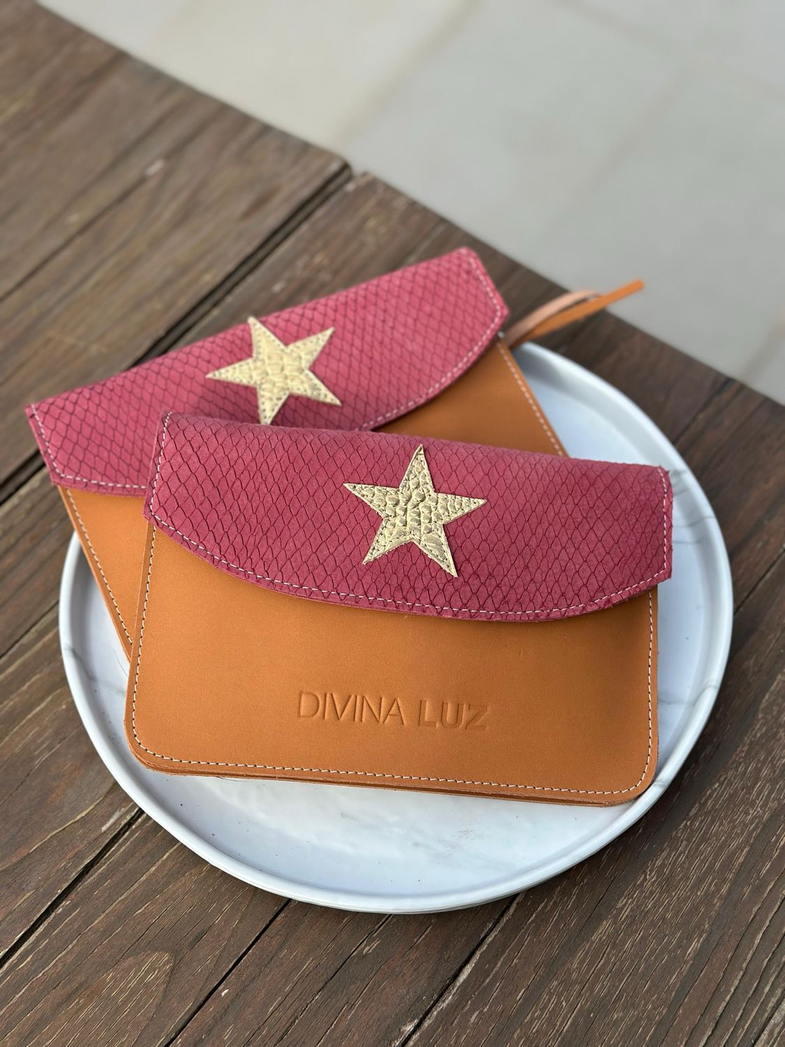 Sobrebille Star - Fucsia / Camel