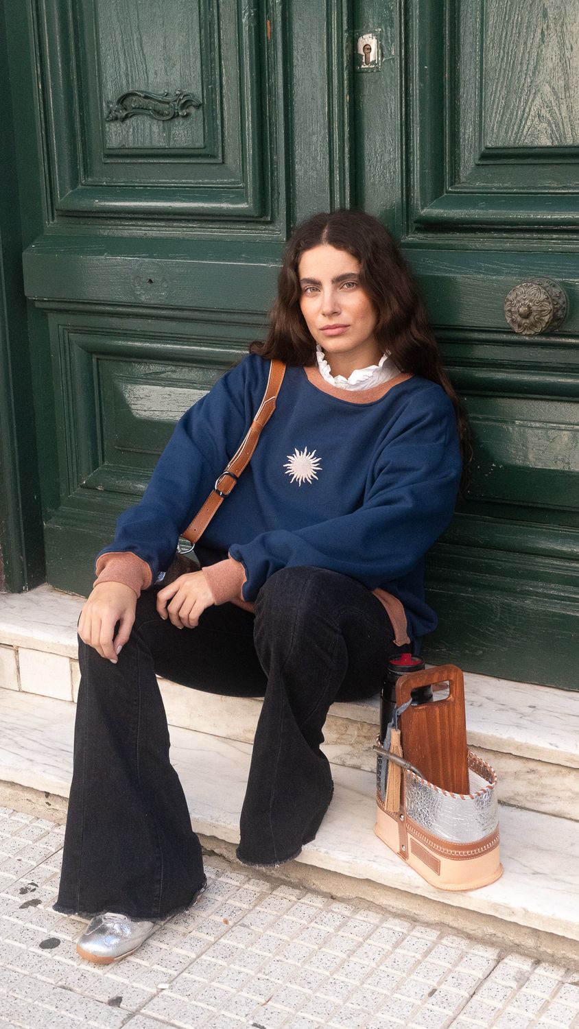 Buzo Oriental - Azul