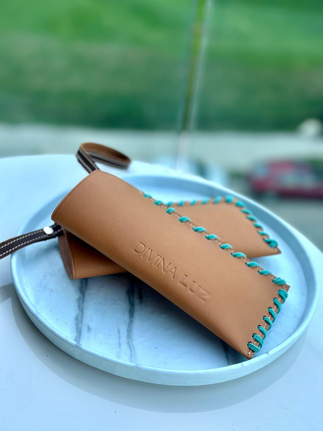 Porta Lentes - Turquesa