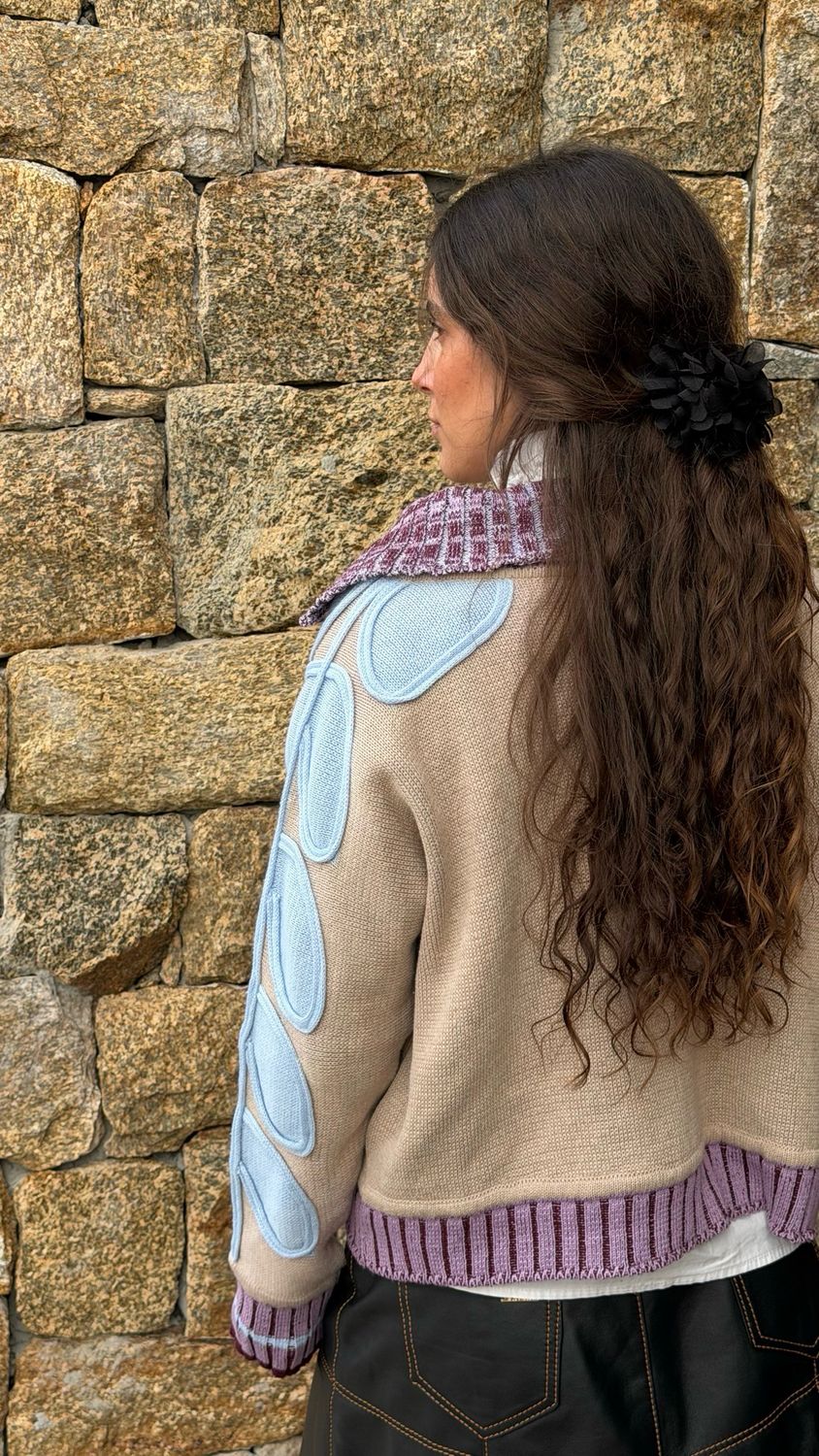 Saco alegría - celeste