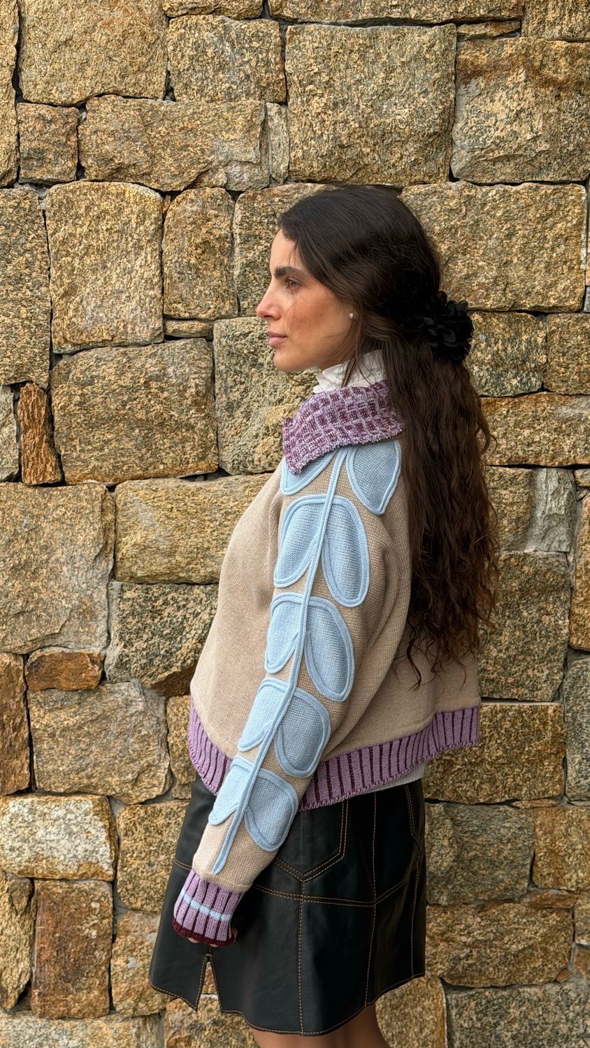 Saco alegría - celeste