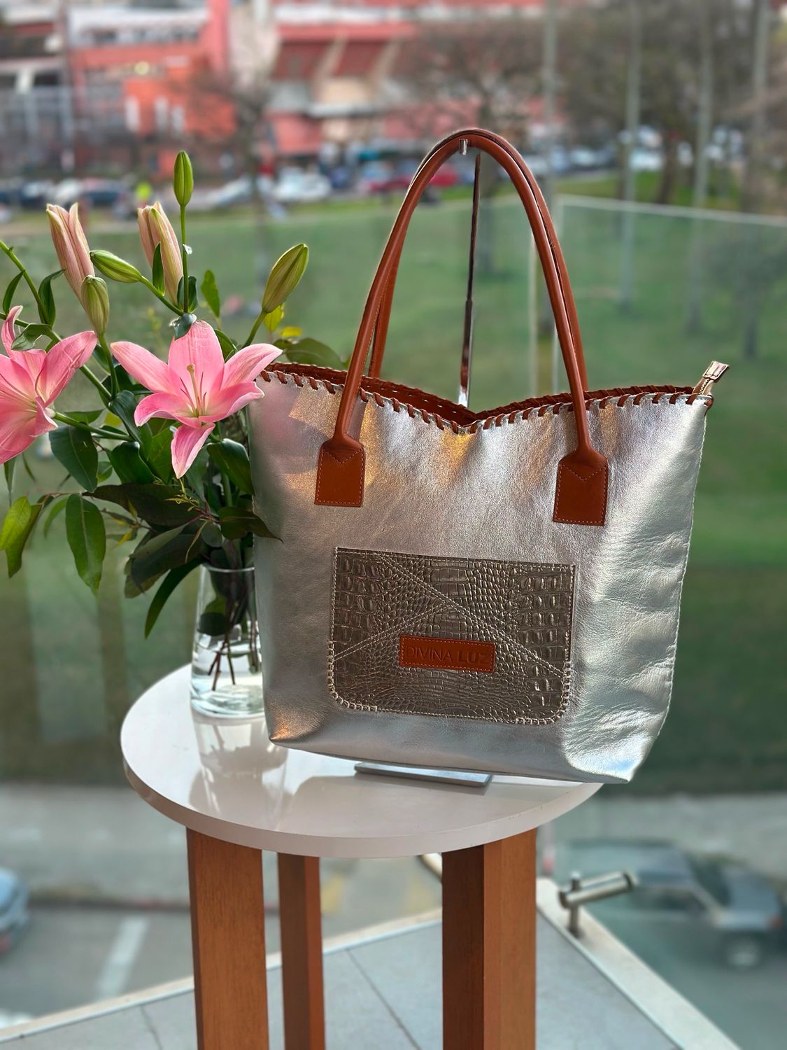 Bolso Vogue - Plata
