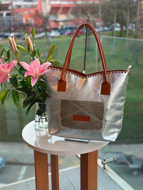 Bolso Vogue - Plata