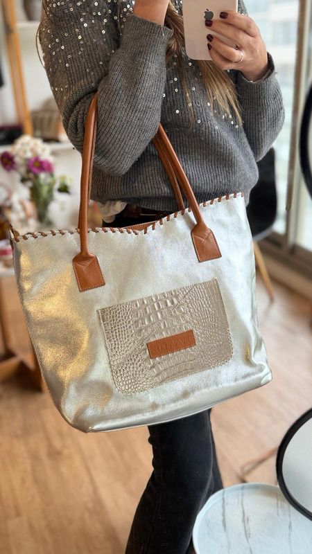 Bolso Vogue - Plata
