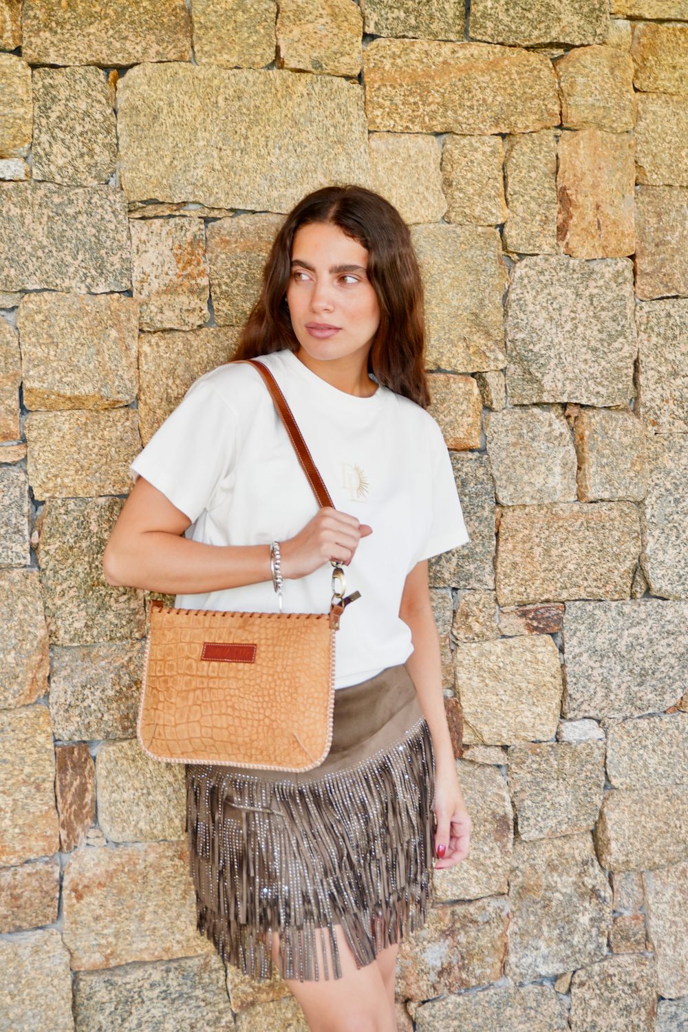 Cartera Roma - Camel