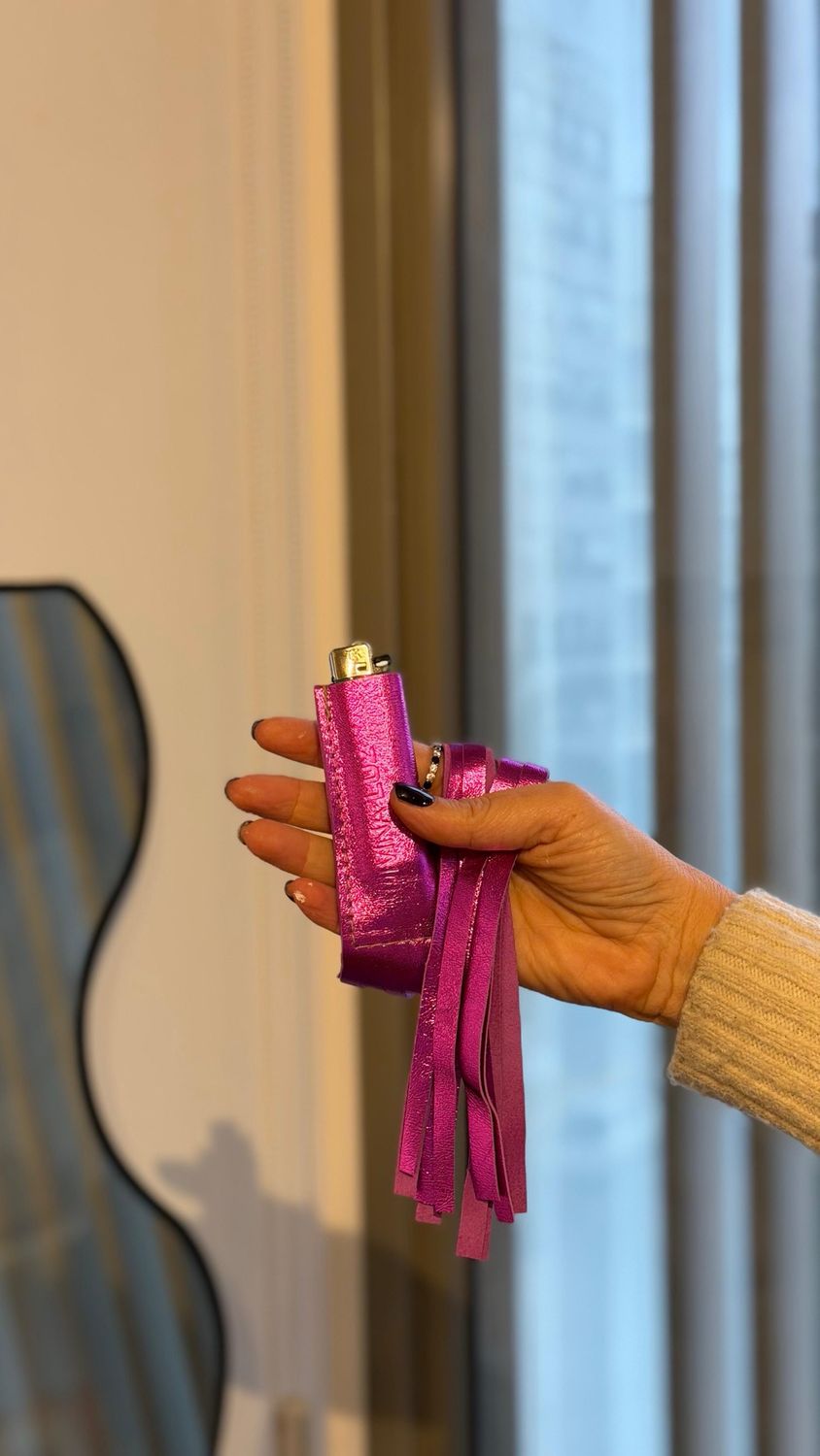 Porta encendedor - Fucsia