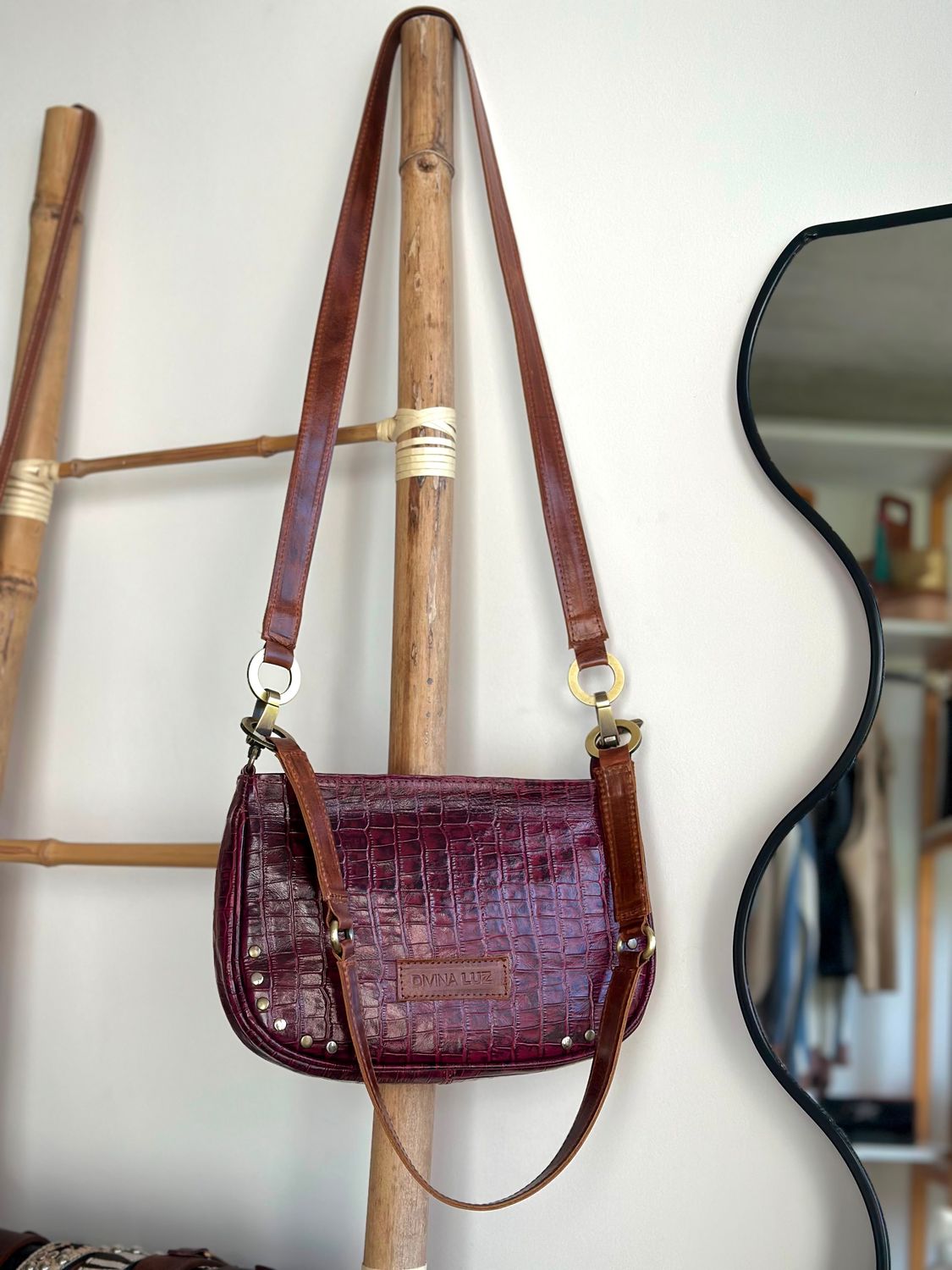 Cartera Cleo - Cereza