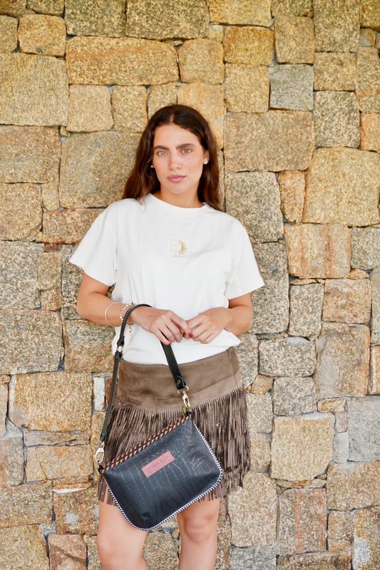 Cartera Roma - Negra
