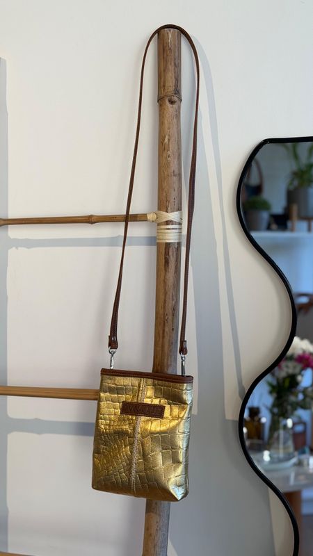 Cel Bag Crocco - Dorado