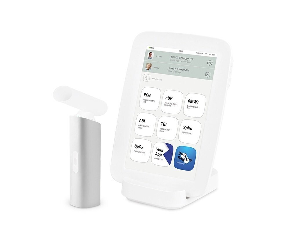 MESI mTABLET SPIRO-Flexibles Spirometer für moderne Arztpraxen