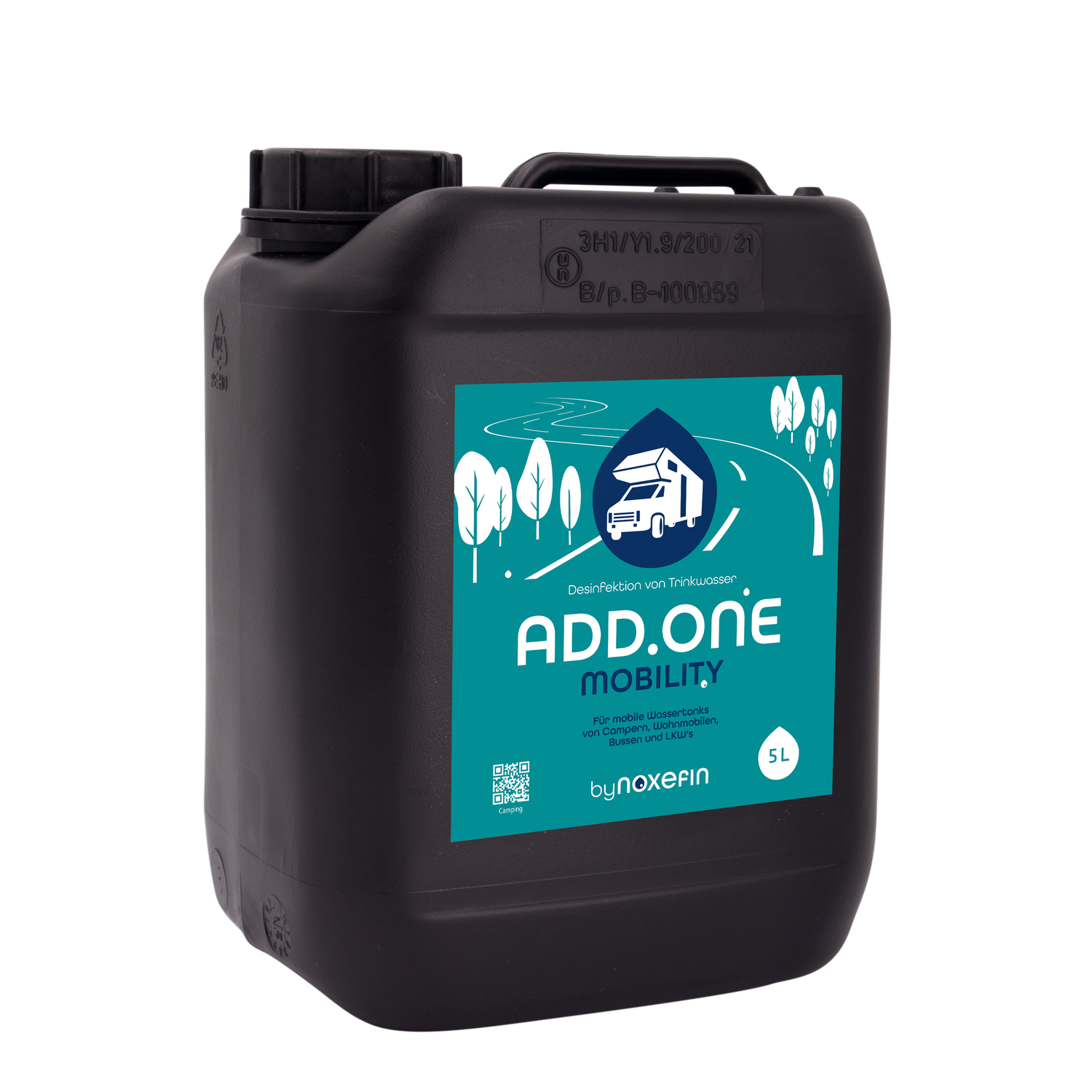 ADD.ONE® - Wasseraufbereitungsstoff zur Desinfektion von Trinkwasser 5 Liter