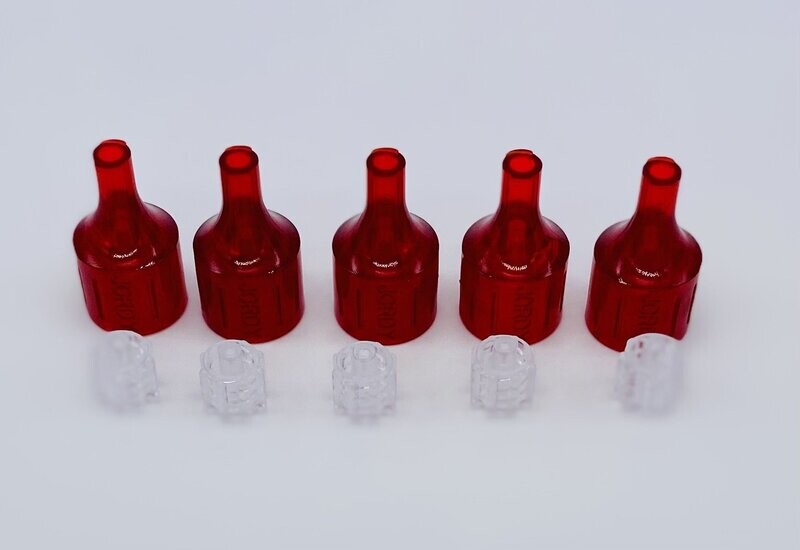 Jordy Toomey to Luer Adapter, Pkg. of 5