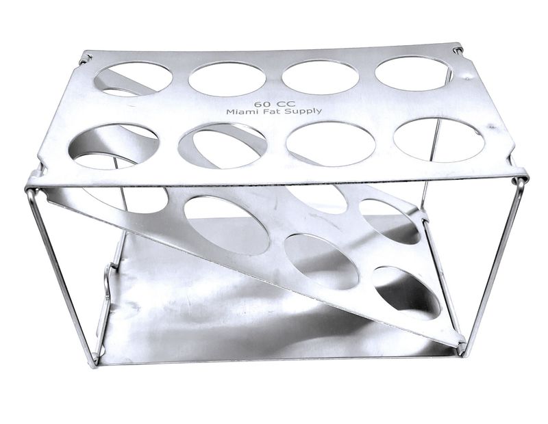 Collapsible Syringe Rack for 60cc Monoject Toomey