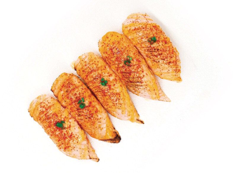 Spicy Salmon Nigiri